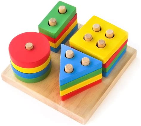 Boxiki kids Wooden Stacking Toys | BubStore Australia