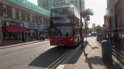 178 Full London Bus Route Lewisham Station Woolwich Go Ahead Part 2