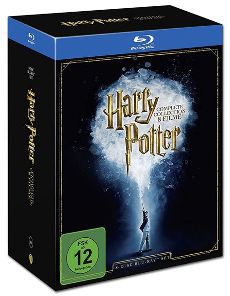 Harry Potter Complete Collection Blu Ray 8 Discs Blu Ray Filme