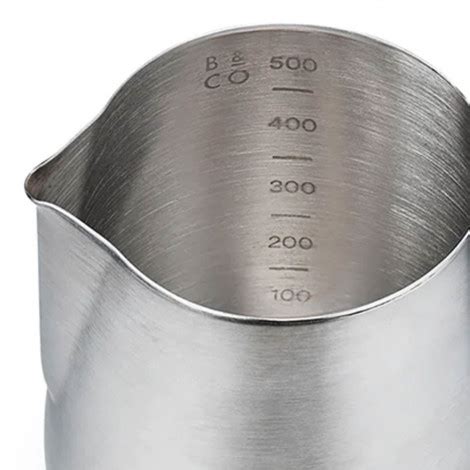 Milchkännchen Barista Co Core Brushed Steel 600 ml Coffee Friend