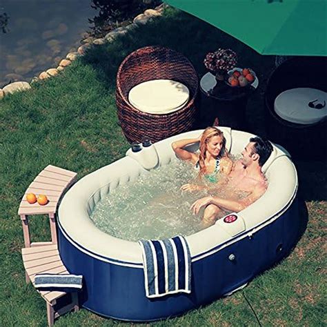 Ospazia Oval Series 2 Person Luxury Inflatable Spahot Tub As03 Uk Garden