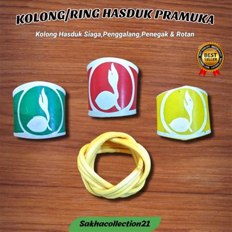 Jual KOLONG HASDUK RING KACU PRAMUKA TALI HASDUK SIAGA PENGGALANG