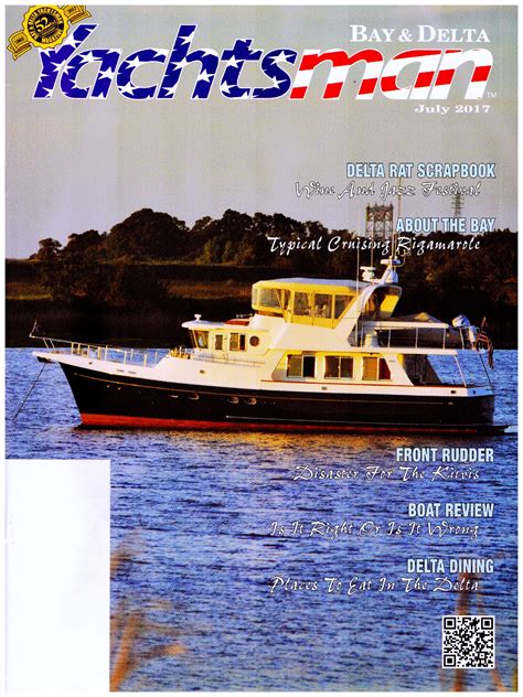 m/v WILD BLUE Cruising Blog: 2017-07 Yachtsman Magazine Cover