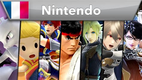 Super Smash Bros For Nintendo 3DS Wii U Bande Annonce DLC YouTube