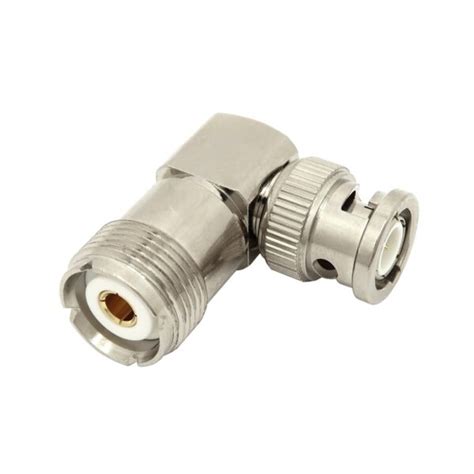 UHF Male To UHF Female Right Angle Adapter Best Max Gain Systems