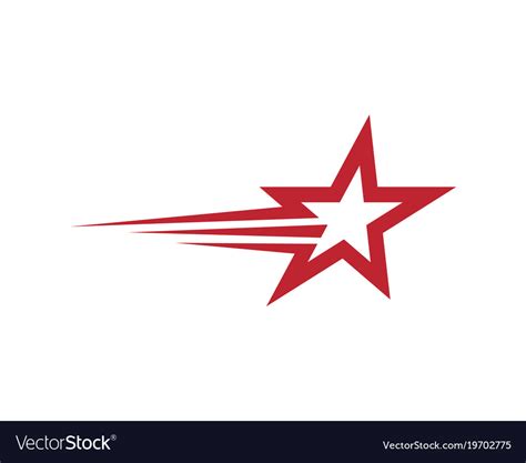 Star logo template Royalty Free Vector Image - VectorStock