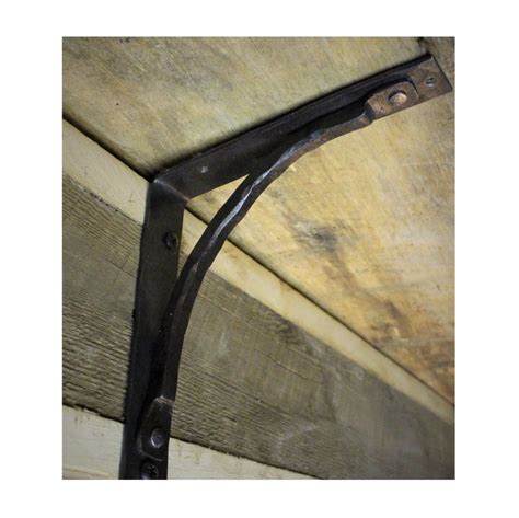 Shelf Bracket Rustic Hand Forged Bracket Individual Etsy Shelf