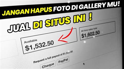 Modal Kamera HP Hasilkan Ratusan Ribu Per Hari Dengan Menjual Foto