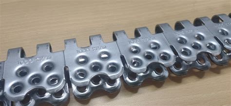 R2 R5 R6 Rivet Hinged System Stainless Steel Conveyor Belt Lacing Belt