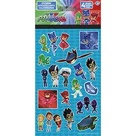 Pj Masks Standard Sticker 4 Sheet