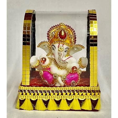 Sri Sainath Enterprises Ganesh Idol For Car Dashboard Lord Ganesh