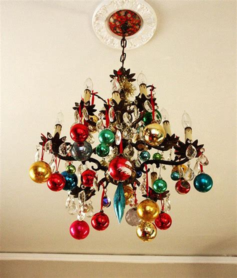 40 Stunning Christmas Chandeliers Art Home