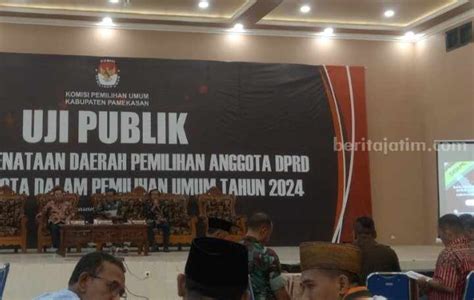 Kpu Pamekasan Gelar Uji Publik Rancangan Penataan Dapil