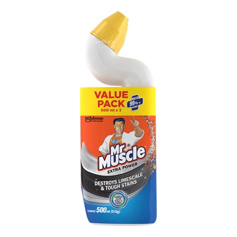 Mr Muscle Toilet Cleaner Extra Power NTUC FairPrice