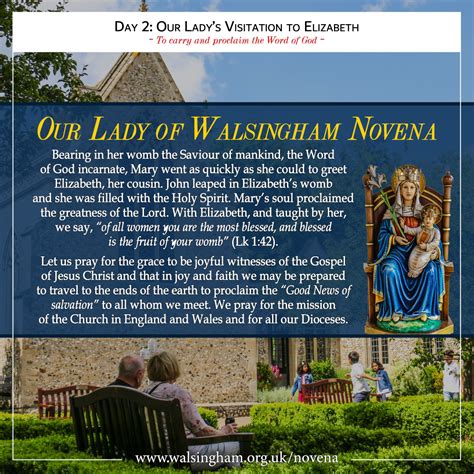 Novena For The Solemnity Of Our Lady Of Walsingham 15th 24th