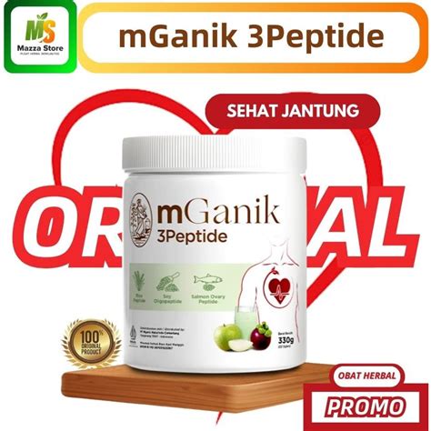 Jual Mganik Peptide Gr Suplemen Herbal Atasi Kardiovaskular Jantung