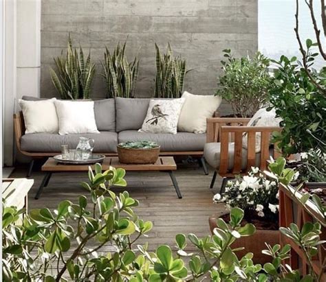 Ideias para decorar um pequeno terraço varanda