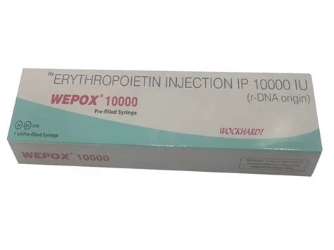 Wepox Iu Erythropoietin Injection Ml Prescription At Rs