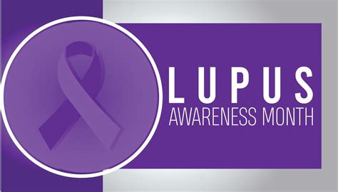 Lupus Awareness Month Observed Every Year In May Template For