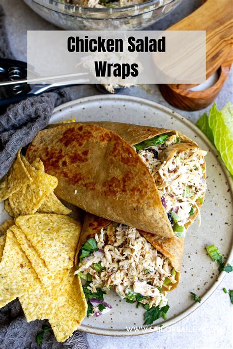 Chicken Salad Wraps