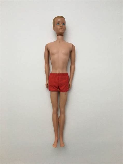 Vintage 1960s Blonde Ken Doll Straight Leg Ken Doll Blond Etsy