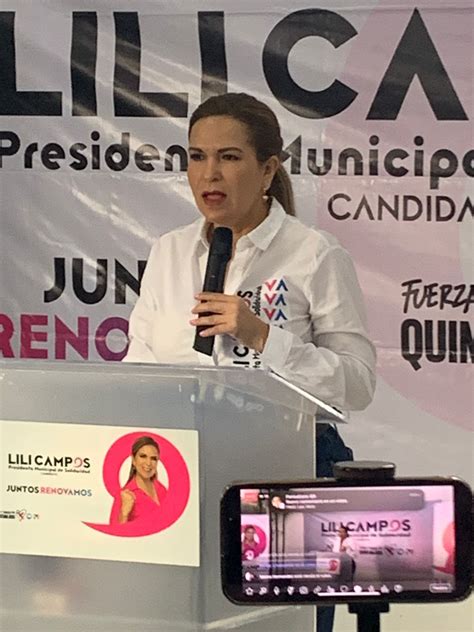 Reconoce Lili Campos Esfuerzo De Trabajadores Del Sector Salud