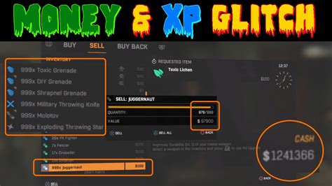 Dying Light Unlimited Money And Xp Glitch Infinite Duplication Youtube