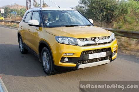 Maruti Vitara Brezza Front Dynamic First Drive Review