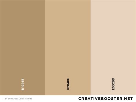 25 Best Colors That Go With Khaki Color Palettes Creativebooster