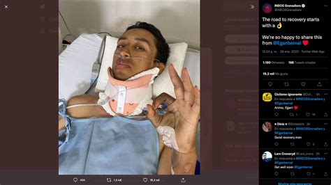 Egan Bernal Mejora No Hay Síntomas De Infección Y Se Dejó De Drenar Su