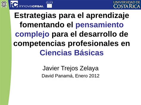 Pdf Estrategias Para El Aprendizaje Fomentando El Pensamiento