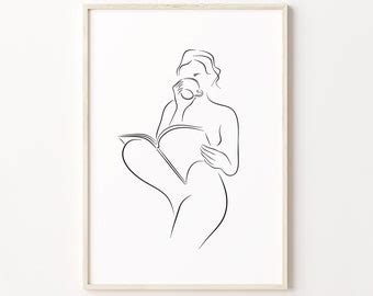 Man Line Art Male Body Line Drawing Naked Man Print Etsy Ireland
