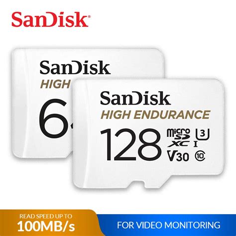 Sandisk Cart O De Mem Ria Micro Sd De Alta Resist Ncia C V U