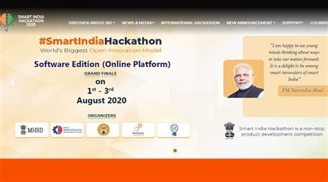 Smart India Hackathon 2020 Pm Narendra Modi To Address Sih 2020 Grand