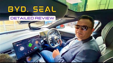 Byd Seal Detailed Review On Infotainment System Leg Room Boot Space