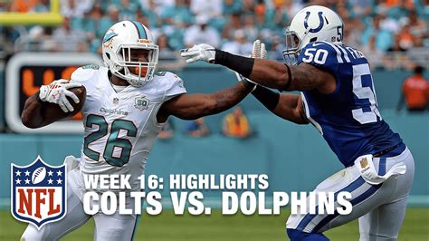 Colts Vs Dolphins Week 16 Highlights Nfl Youtube