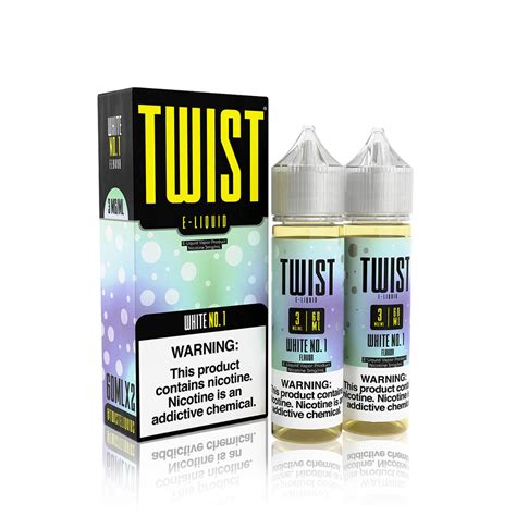 Twist E Liquid White No 1 White Gummy 60ml X2