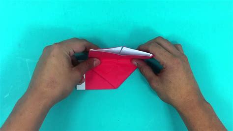 Hacer una bota de Navidad de origami Adornos navideño de papel YouTube