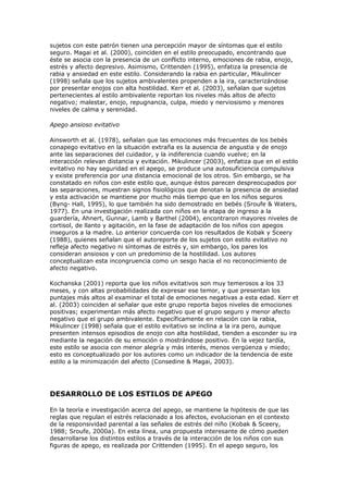 Apego Regulacion Emocional PDF