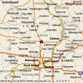 Where is De Witt, Iowa? see area map & more