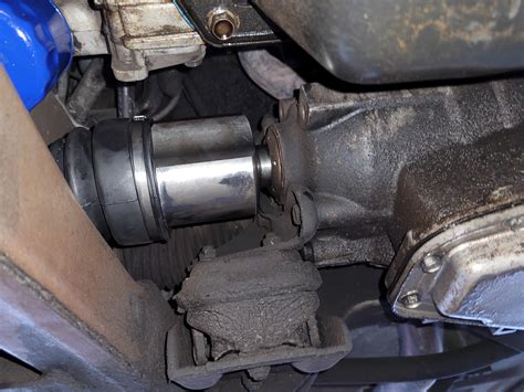 New Cv Axle Wont Go More Than This Into The Transmission Is This All