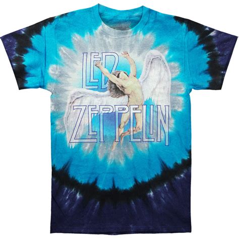 Led Zeppelin Swan Song Tie Dye T Shirt 124372 Rockabilia Merch Store