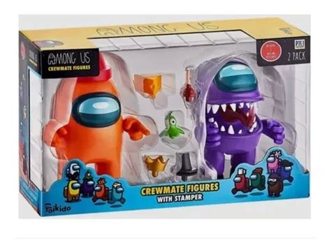 Among Us Crewmate Figures With Stamper Original Env O Gratis