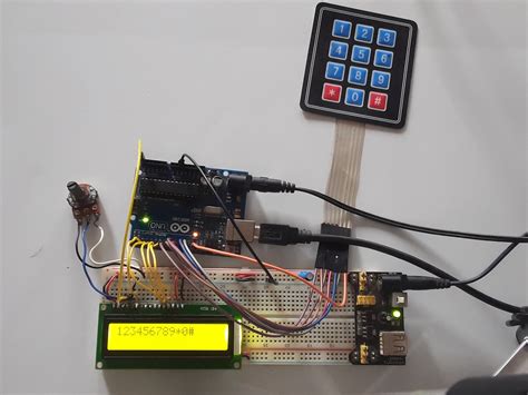 Keypad With Lcd Arduino