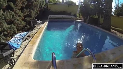 Watch Free Elisa Dreams Naked And Fucked In A Pool In Front Of A Porn