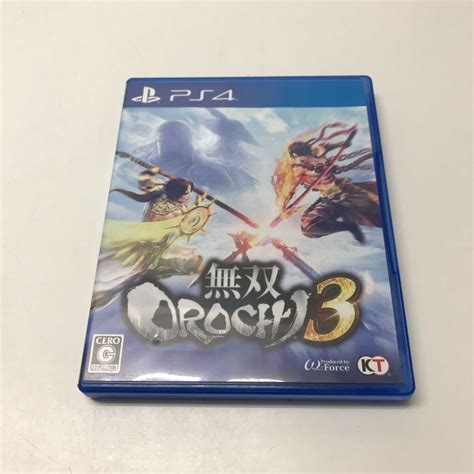 Yahooオークション A351 Ps4ソフト無双orochi3【動作品】