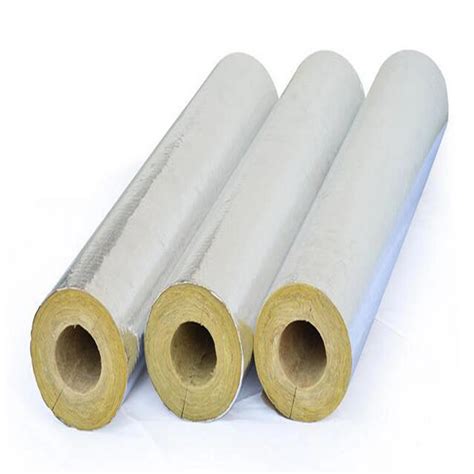 Rock Wool Pipe Warp Rockwool Tube Section China Rockwool Price And Rock Wool Steam Pipe