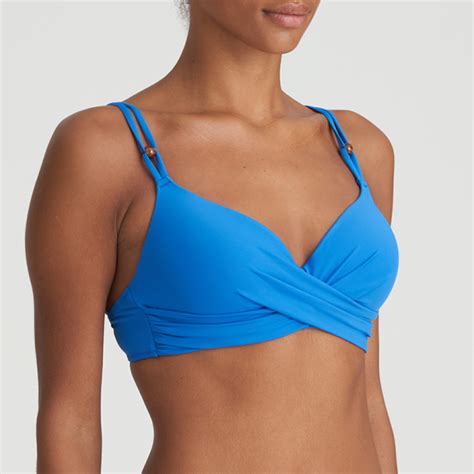 Marie Jo Swim Flidais Twist Bikini Oberteil Mistral Blue Annadiva