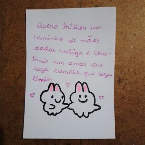 Bilhete Fofo Presentes Sentimentais Carta Dia Dos Namorados