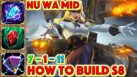 SMITE HOW TO BUILD NU WA Nu Wa Mid Build Season 8 Conquest How To